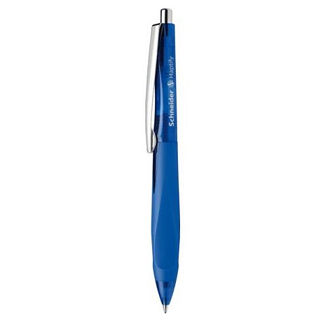 Schneider Schreibgeräte Haptify Blau Clip-on-Einziehkugelschreiber Medium 10 Stück(e)
