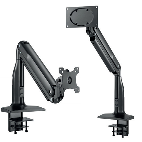Hagor 8702 Flachbildschirm-Tischhalterung 109,2 cm (43") Tisch/Bank Schwarz