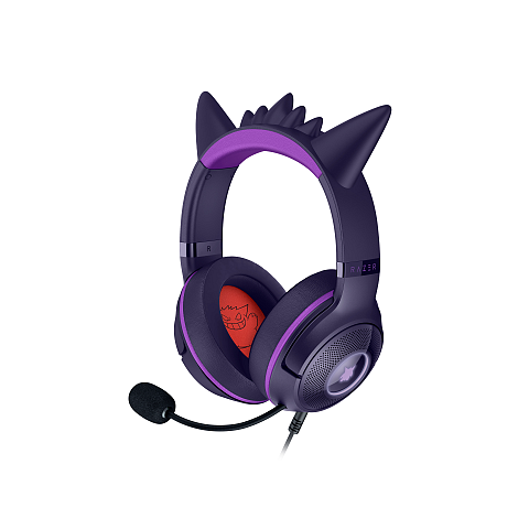 Razer Kraken Kitty V2 - Pokemon Gengar Ed. Kopfhörer Kabelgebunden Kopfband Gaming USB Typ-A Pink