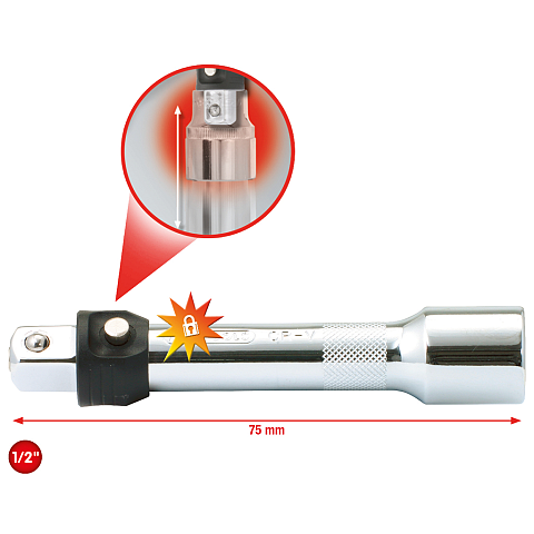 KS Tools 919.1201 Schraubenschlüsseladapter/-erweiterung 1 Stück(e) Verlängerungsstange