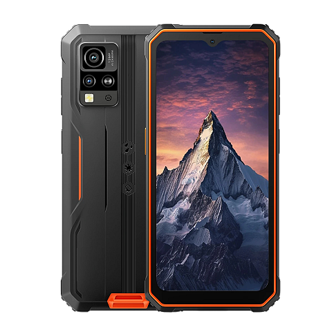 Blackview BV4800 PRO 16,7 cm (6.56") Dual-SIM Android 14 4G 4 GB 128 GB 5180 mAh Schwarz, Orange