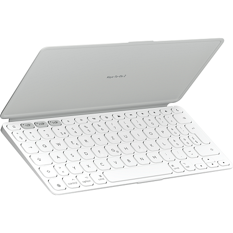Logitech 920-012965 Tastatur für Mobilgeräte QWERTZ Deutsch Bluetooth Weiß
