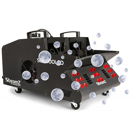 BeamZ SB2000LED Seifenblasenmaschine Schwarz 1,35 l