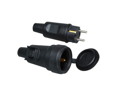Kopp 190716017 Elektrischer Netzstecker Schwarz