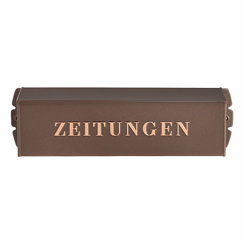 BURG-WÄCHTER 808 K Briefkasten Kupfer Wandmontierter Briefkasten Stahl