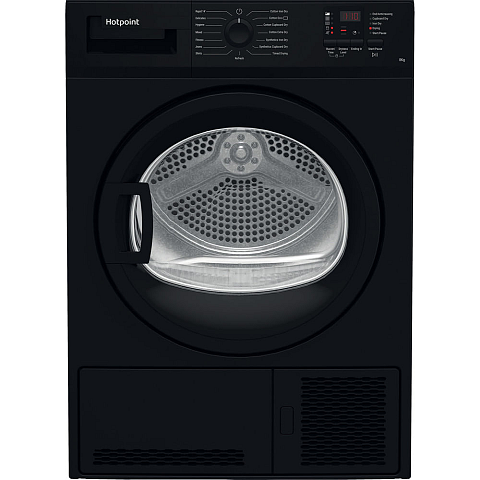 Hotpoint C HD C82 BBGD UK Wäschetrockner Freistehend Frontlader 8 kg Schwarz