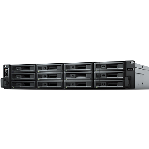 Synology RX1223RP Speicherlaufwerksgehäuse HDD / SSD-Gehäuse Schwarz 2.5/3.5"