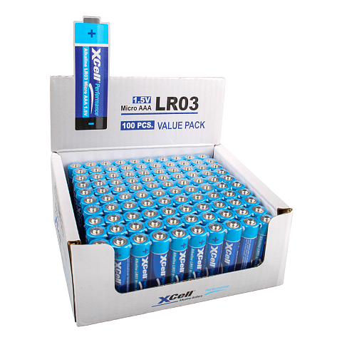 XCell 146960 Haushaltsbatterie Einwegbatterie AAA Alkali