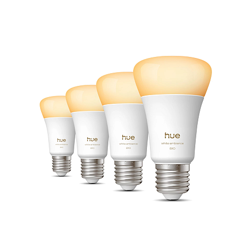 Philips Hue White ambience A60 – Smarte Lampe E27 – 810 lm
