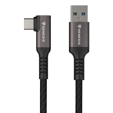 GENESIS NVC-2220 USB Kabel USB 3.2 Gen 1 (3.1 Gen 1) 3 m USB A USB C Schwarz, Grau