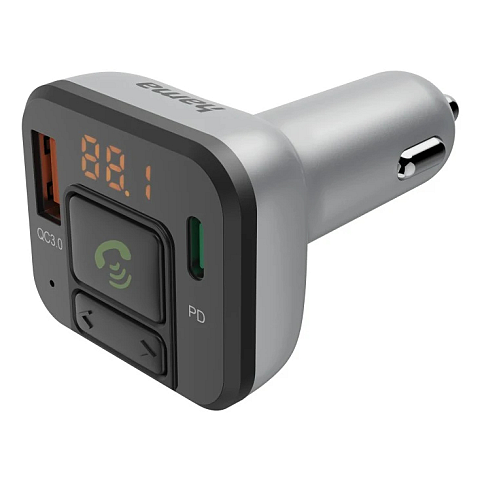 Hama 00014169 FM-Transmitter 87,6 - 107,9 MHz Schwarz, Silber