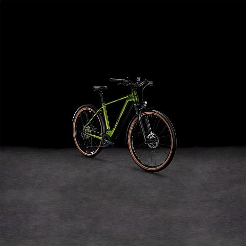 Cube Nuride Hybrid Pro 750 Allroad Grün Aluminium L 25,2 kg