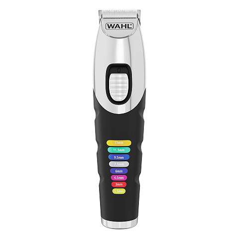 Wahl Color Trim Wechselstrom/Batterie 8 1,3 cm Schwarz, Edelstahl