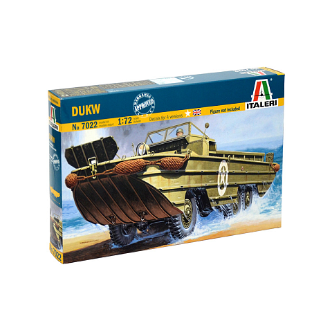 Italeri DUKW Armoured personnel carrier model Montagesatz 1:72