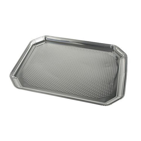 Papstar 85068 Serviergeschirr Aluminium Quadratisch Servierplatte