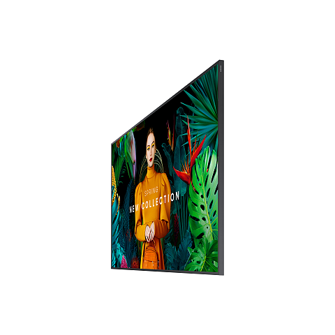 Samsung QH50C Digital Signage Flachbildschirm 127 cm (50") LCD WLAN 700 cd/m² 4K Ultra HD Schwarz Eingebauter Prozessor Tizen 24/7