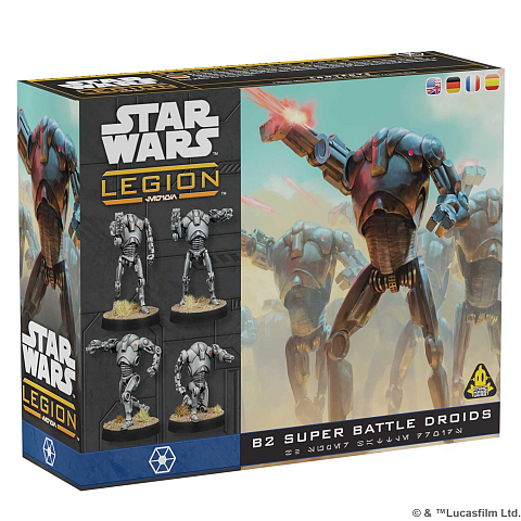 Asmodee Star Wars: Legion B2 Super Battle Droids Abbildung