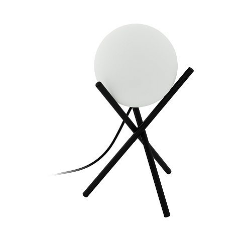 EGLO 97333 Tischleuchte E14 28 W Schwarz, Weiß
