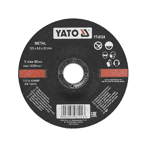 Yato YT-6124 Winkelschleifer-Zubehör