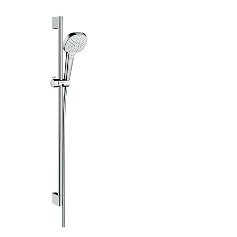 Hansgrohe Croma Select E Duschsystem Chrom, Weiß