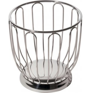 Alessi 370 Servierkorb Rund Edelstahl