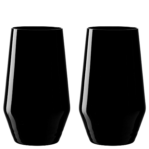 LEONARDO Trinkglas ETNA 2er-Set 365 ml schwarz