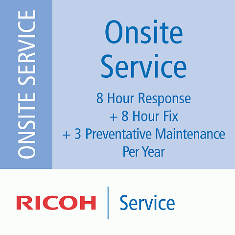 Ricoh 3 Jahre Platin Serviceplan (Mid-Vol Produktion)