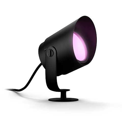 Philips Hue White and Color ambiance Lily XL Outdoor Spot Erweiterung schwarz