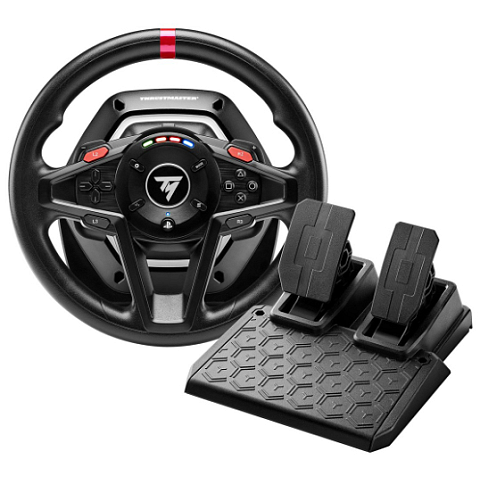 Thrustmaster T128-P Schwarz USB Lenkrad + Pedale Analog PC, PlayStation 4, PlayStation 5