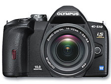 Olympus E-510 4/3" 10 MP CMOS 3648 x 2736 Pixel Schwarz