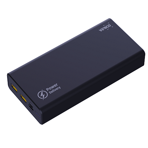 Verico Power Pro PD Lithium Polymer (LiPo) 20000 mAh Schwarz