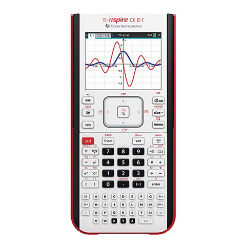 Texas Instruments TI-Nspire CX II-T Taschenrechner Tasche Grafikrechner Weiß