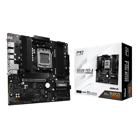 Asrock B850M Pro-A AMD B850 Sockel AM5 micro ATX