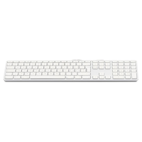 LMP KB-1243 Tastatur Haus USB QWERTZ Deutsch Weiß