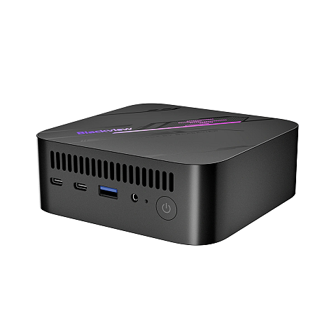 Blackview MP100 AMD Ryzen™ 5 7430U 16 GB DDR4-SDRAM 512 GB SSD Windows 11 Pro SFF Mini-PC Schwarz