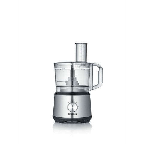 Severin KM 3892 Küchenmaschine 1200 W 1,5 l Schwarz, Edelstahl, Transparent