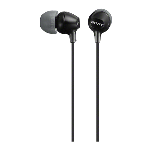 Sony MDR-EX15AP Kopfhörer Kabelgebunden im Ohr Anrufe/Musik Schwarz