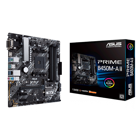 ASUS PRIME B450M-A II AMD B450 Sockel AM4 micro ATX