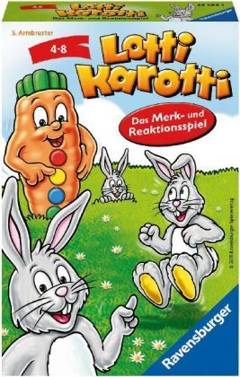 23.162 Lotti Karotti - Das hasenstarke Merk- und Reaktionsspiel. 2-4 Spieler