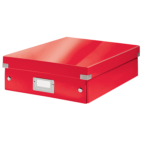 Leitz Click & Store WOW Aufbewahrungsbox Rechteckig Karton Rot