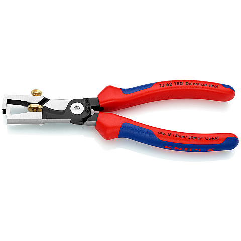 Knipex StriX Abisolierzange Blau, Rot