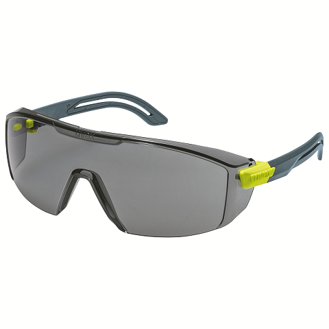 Uvex i-lite Schutzbrille Polycarbonat (PC) Grau, Gelb