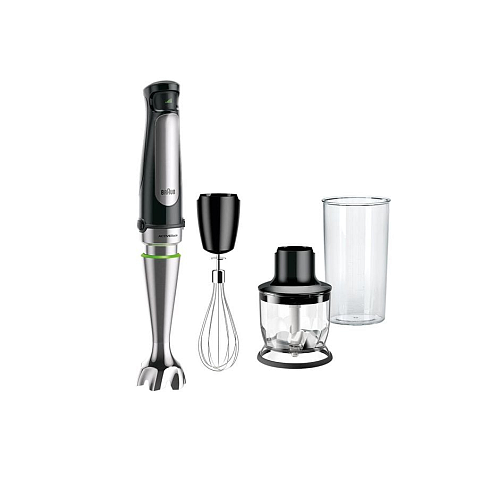 Braun MQ 7025X 0,6 l Pürierstab 1000 W Schwarz, Edelstahl