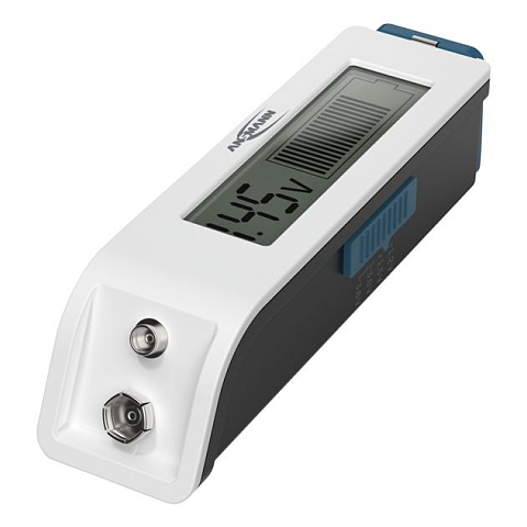 Ansmann 1900-0110 Batterietester Weiß