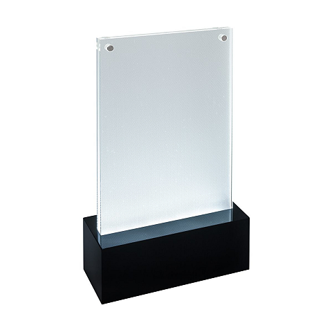 Sigel TA423 Bilderrahmen Einzelbilderrahmen Schwarz, Transparent