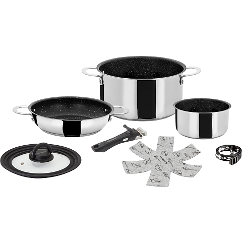Brunner Academy NG Set 3,4 l Edelstahl
