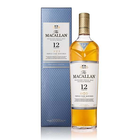 Macallan 12 Year Old Triple Cask Single Malt Whiskey 0,7 l Schottland