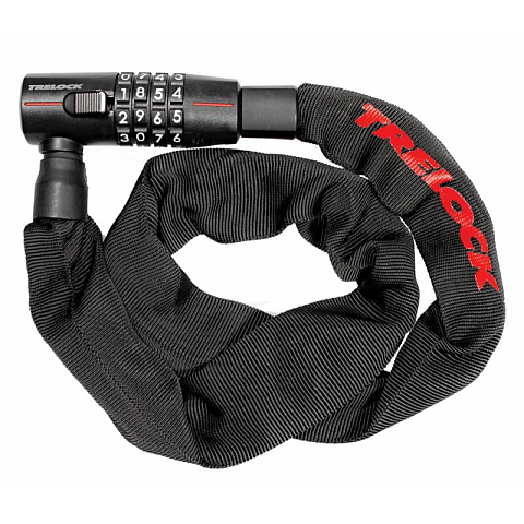 Trelock BC 280 Code 85/5 Schwarz 850 mm Kettenschloss