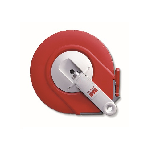 BMI 501214010AF Maßband 10 m Metallisch, Rot