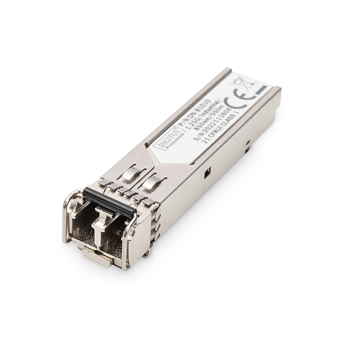Digitus Industrielles mini GBIC (SFP) Modul, 1,25 Gbps, 0.55km